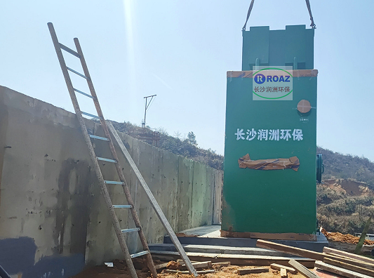 200噸一體化凈水設(shè)備投入使用；